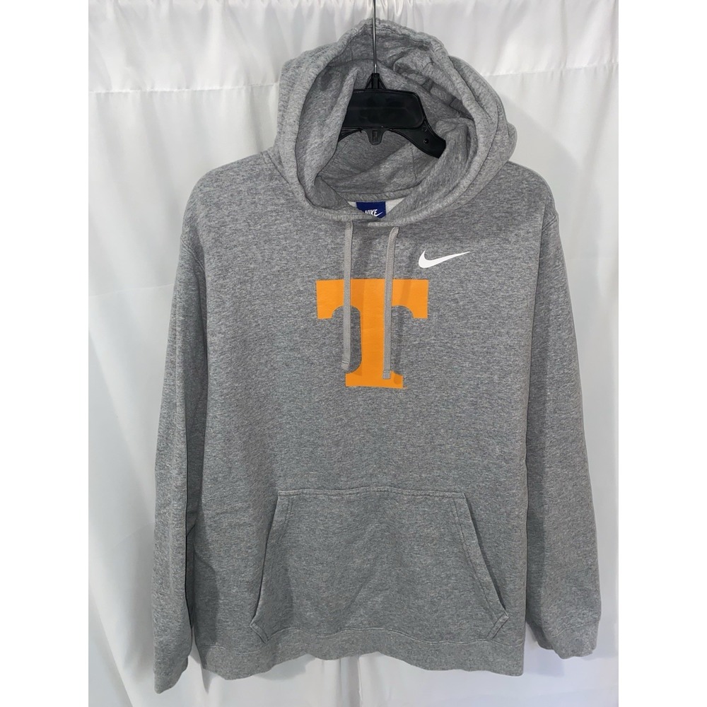 Nike Tennessee Volunteers Hoodie Hooded Sweatshirt Gray Mens XL